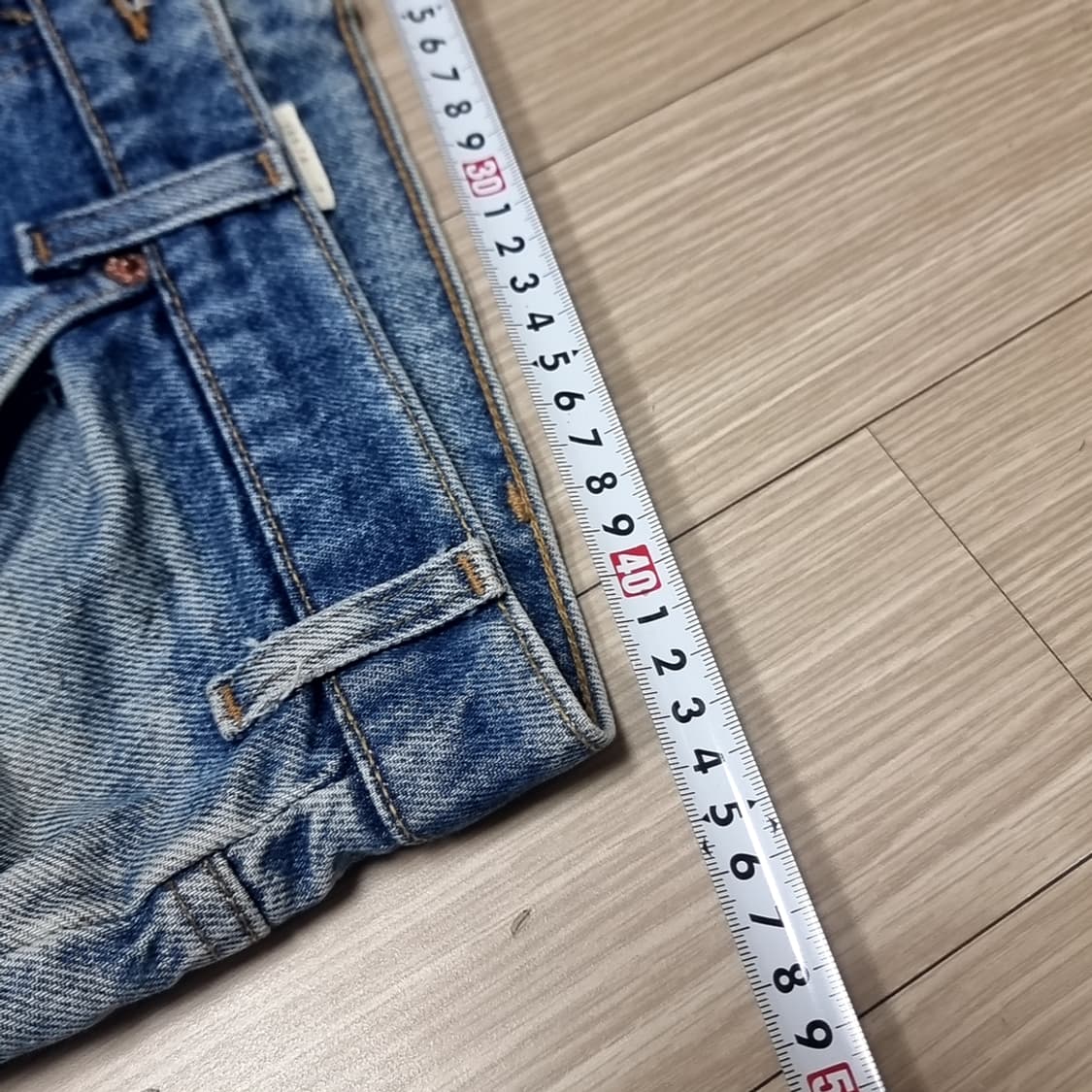 80-90년대 리바이스usa 517빈티지 워싱 데님 청바지(실측) 상품이미지8