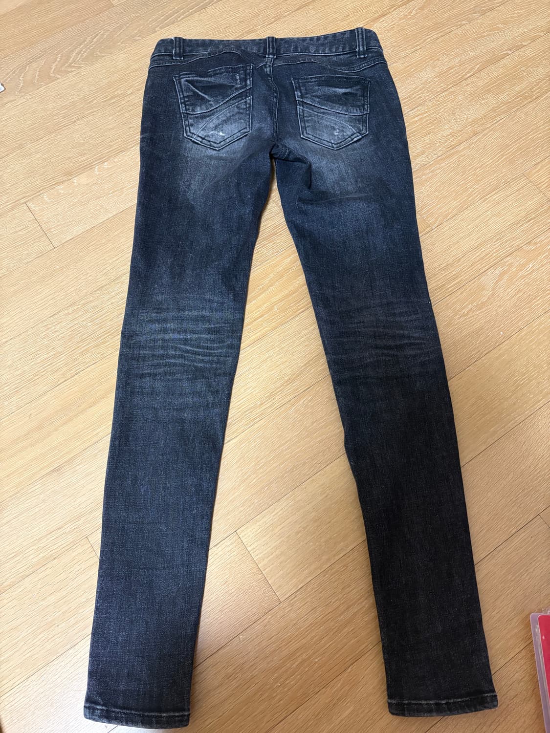 에고이스트 호피 갸루 로우라이즈 스키니진 상품이미지4