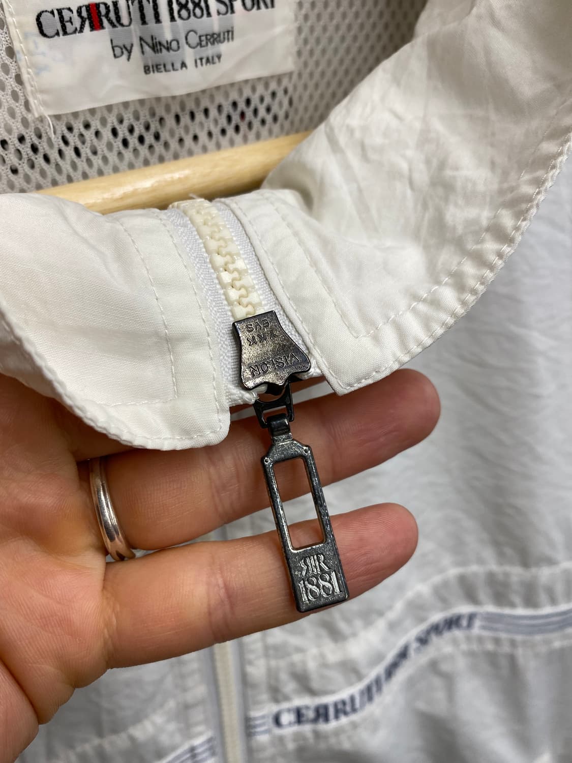 [L] 90s CERRUTI 1881 빈티지 윈드자켓 상품이미지5