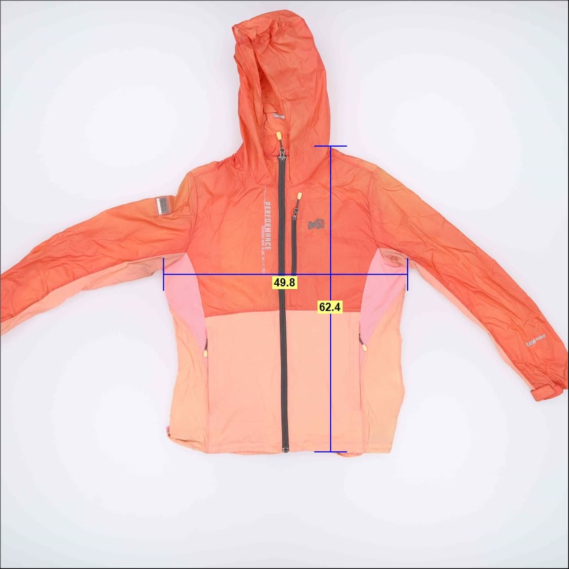 [100] 밀레 아웃도어 등산복 바람막이 자켓 1222H2 상품이미지8