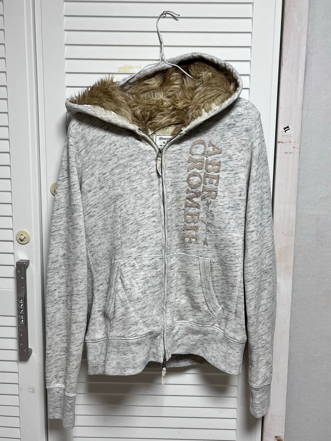 아베크롬비 퍼 후드집업  상품이미지1