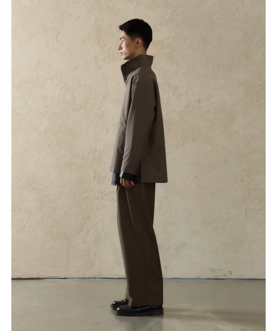 새상품) 디아뎀 Diadem 브이라인 집업 셔츠 상품이미지5