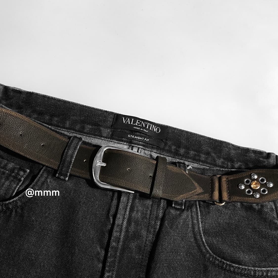 [Unisex] 잼스톤2 빈티지 웨스턴 벨트 상품이미지5