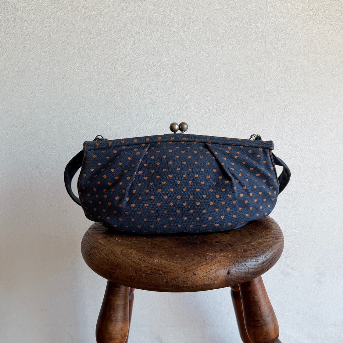 A.P.C. Navy dot campus opening bag 상품이미지1