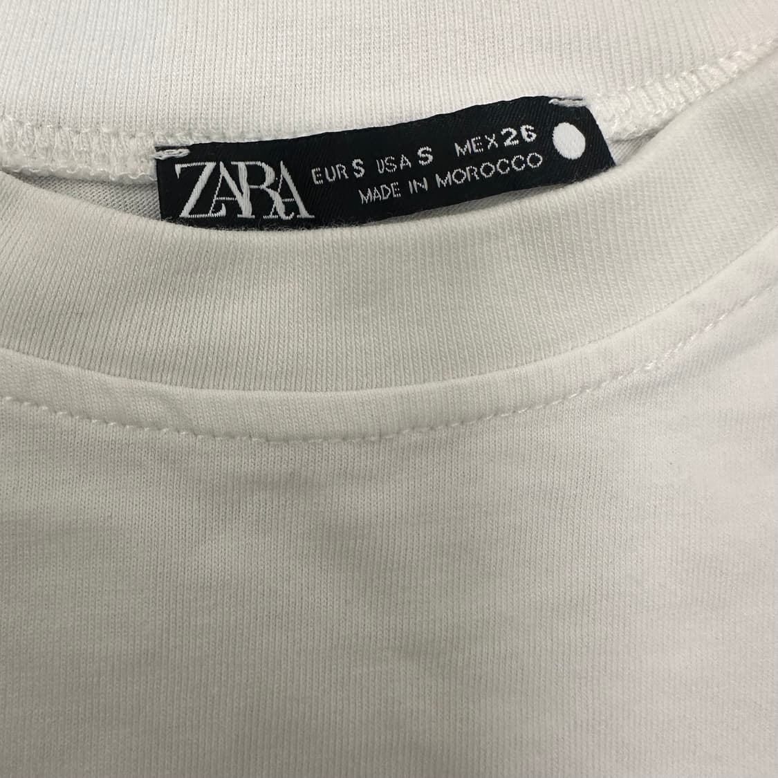 ZARA 자라 여성 반팔티셔츠 S 상품이미지3