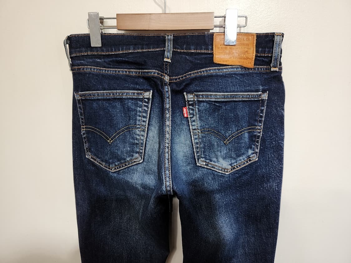 (32) 리바이스 511 청바지 스판 데님팬츠 빅E 145주년판  상품이미지8