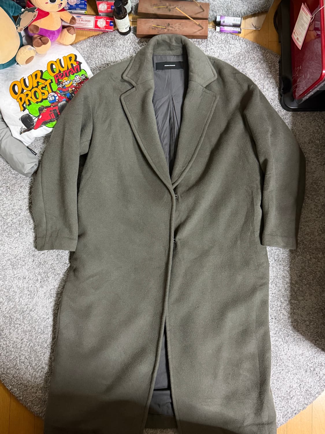 저널스탠다드 울 앙고라 코트 상품이미지4