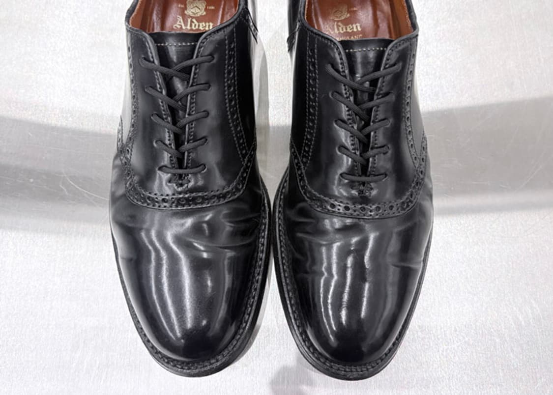 Alden 알든 993 쉘 코도반 새들 슈즈 상품이미지3