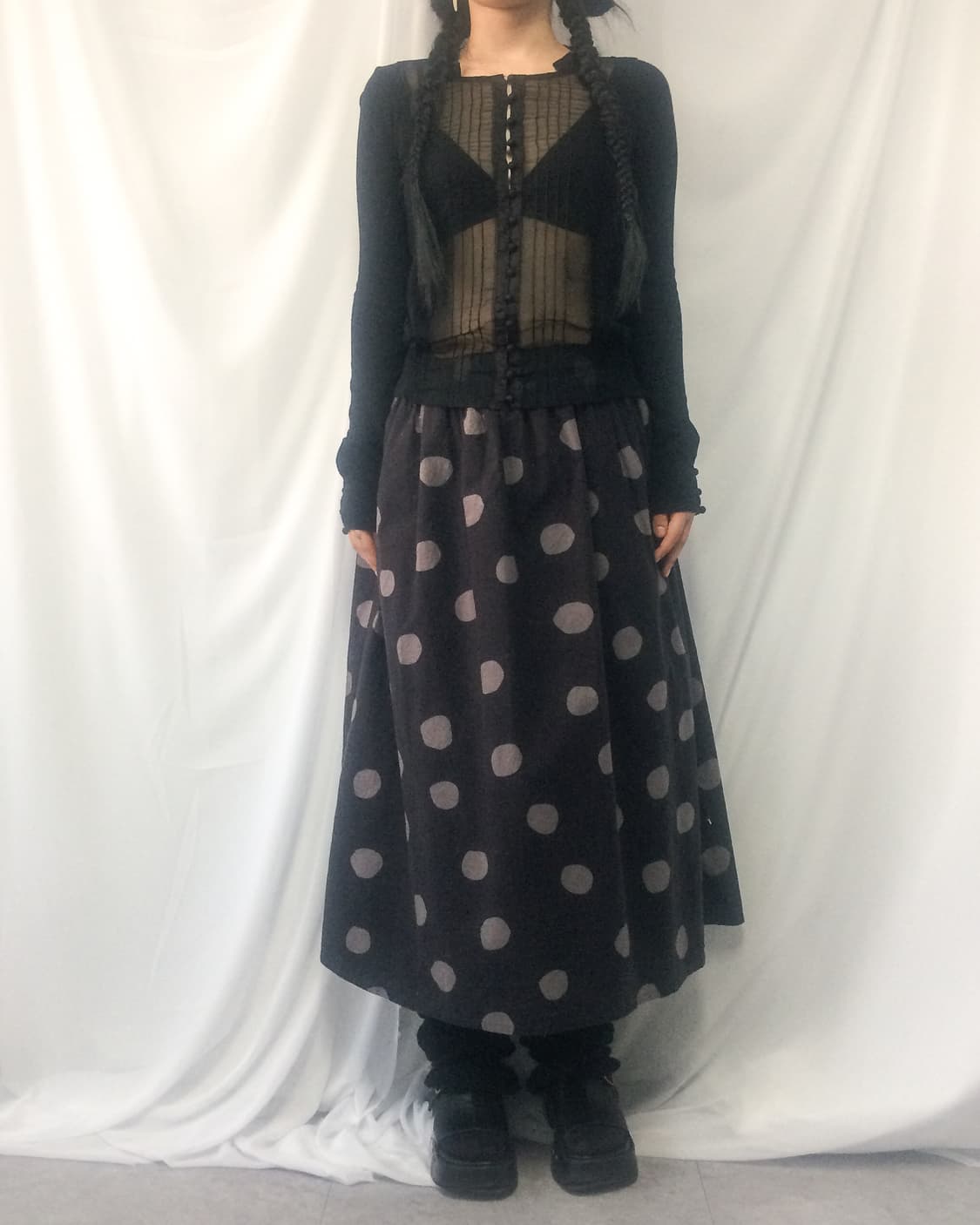 Button point cardigan 상품이미지7