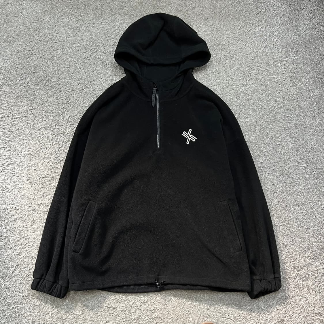 [100] 젝시믹스 반집업 후리스 (후드끈x) 상품이미지2