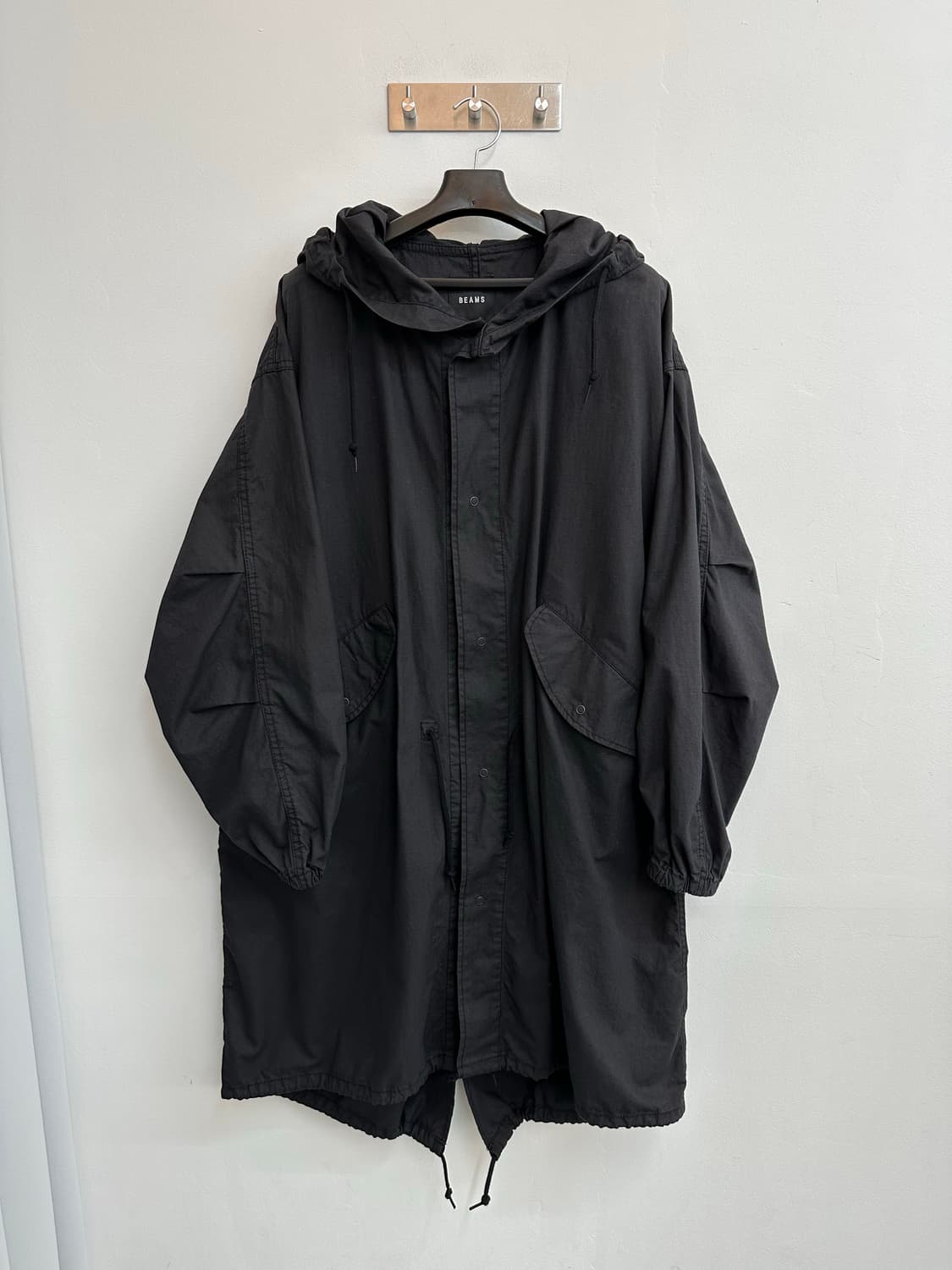 BEAMS 빔즈 스노우파카 립스탑 피쉬테일 야상 개파카 모즈코트 M-51 상품이미지1