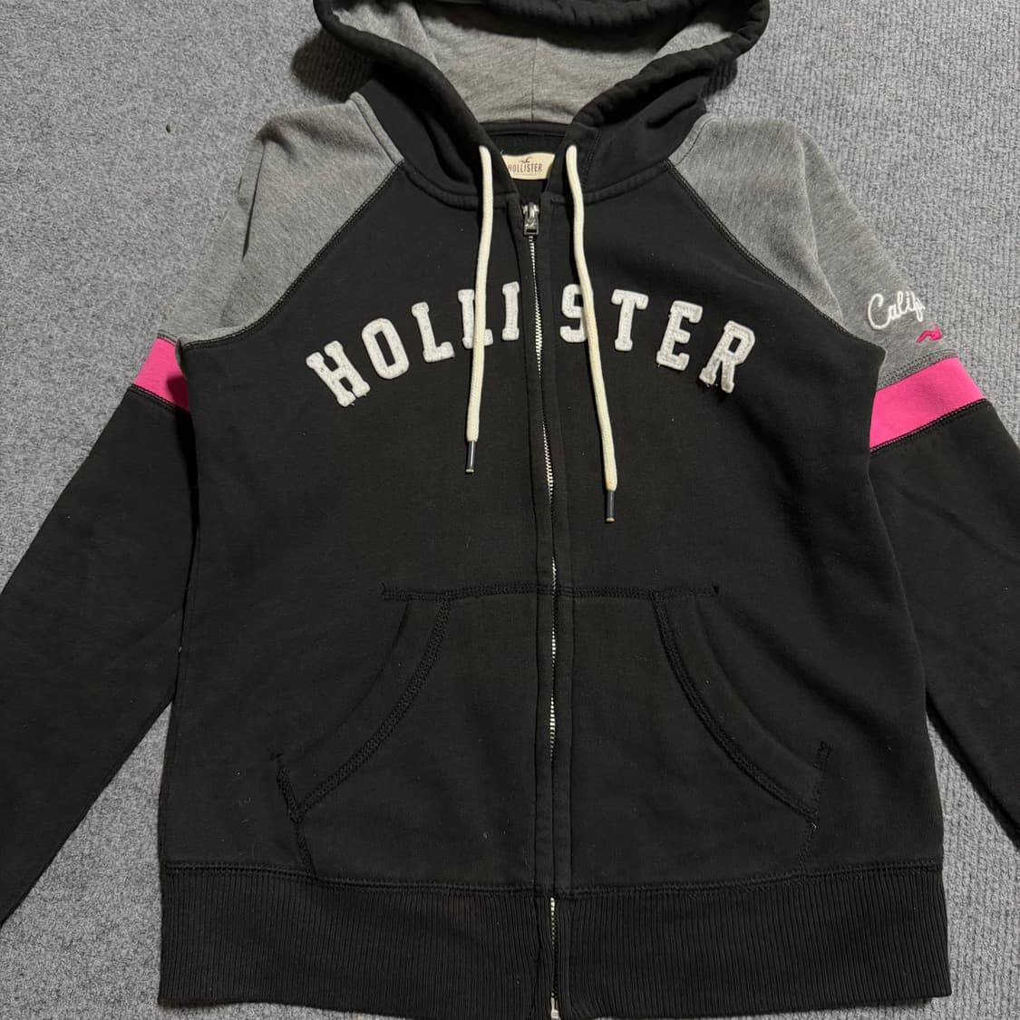홀리스터 블랙 후드집업 S 상품이미지2
