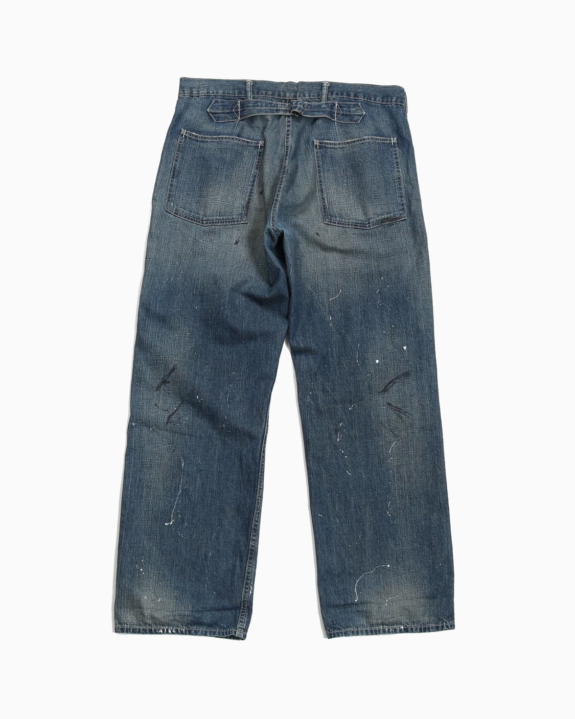 쿠티프로덕션 페인팅 데님팬츠 상품이미지8