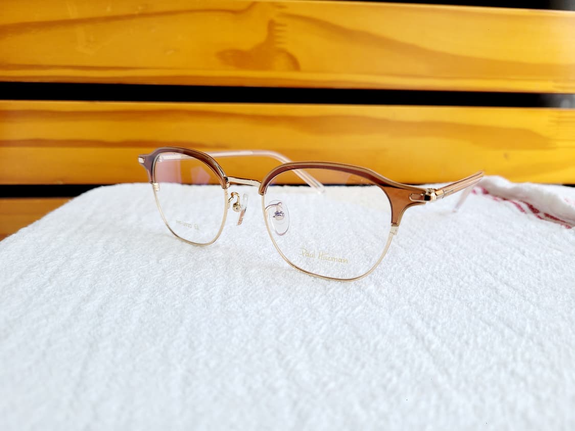 폴휴먼 안경 PHF-493D 투명브라운하금테 안경 상품이미지9