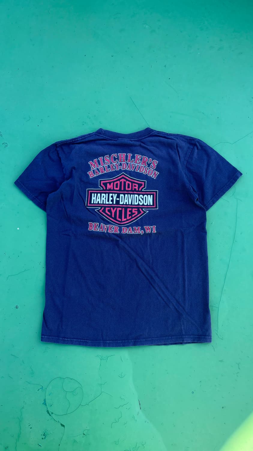 00s Harley Davidson Dealer Print T-shirt 상품이미지1