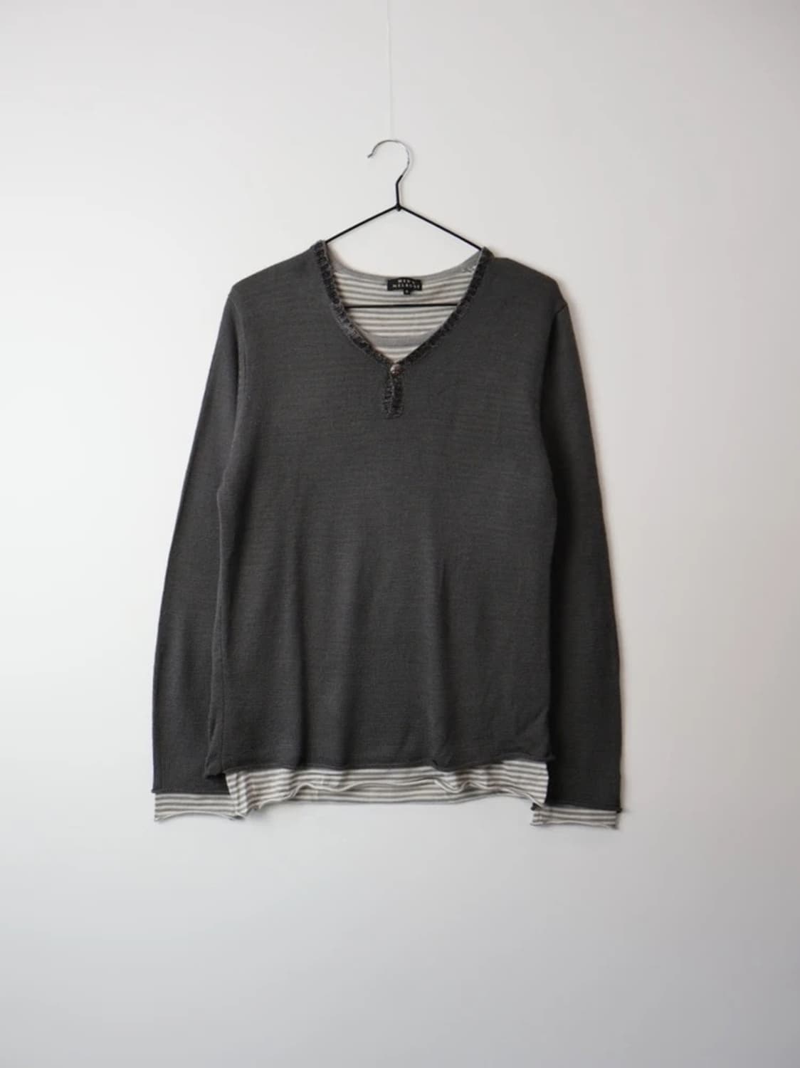 Mens Melrose Double Layer Knit 상품이미지4
