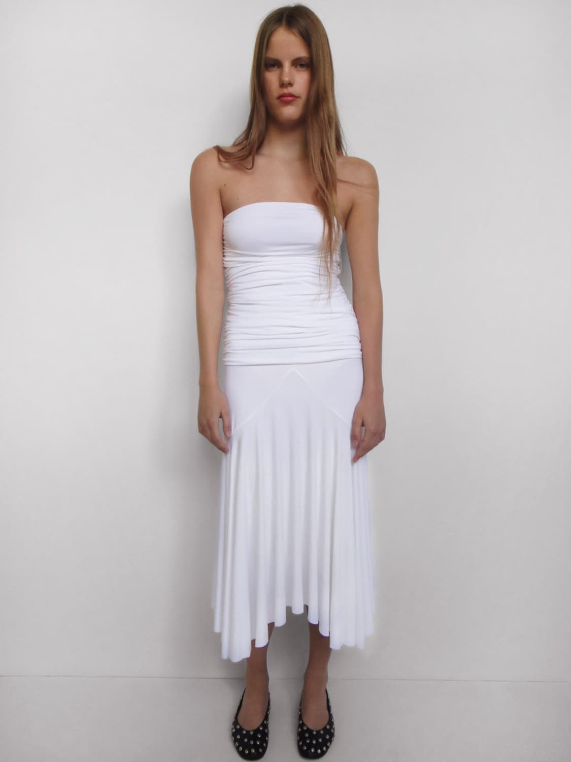 Gimaguas 튜브탑 드레스 화이트 상품이미지1