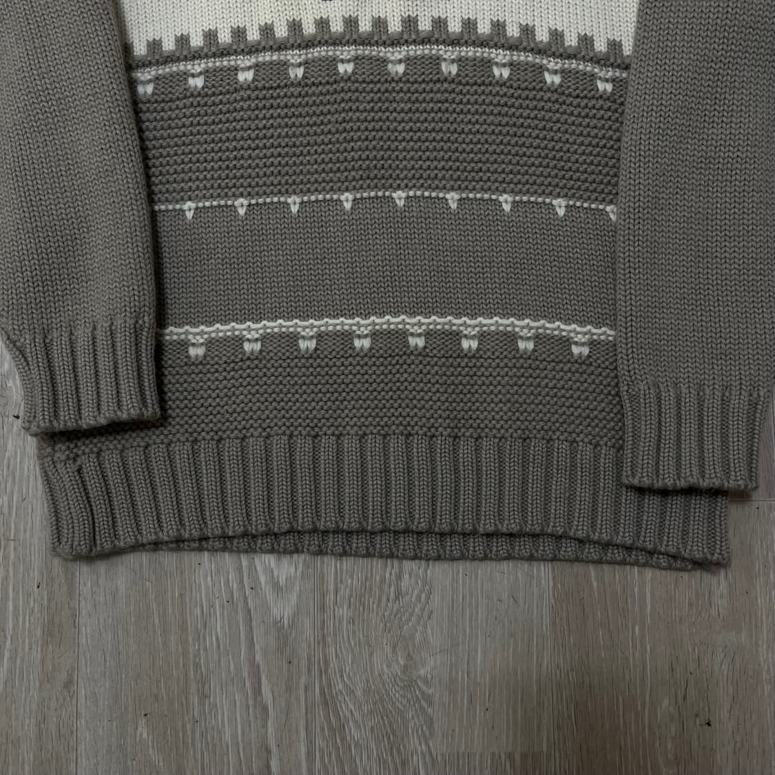 월드 폴로 챔피온쉽 패턴 니트 L/100 상품이미지6