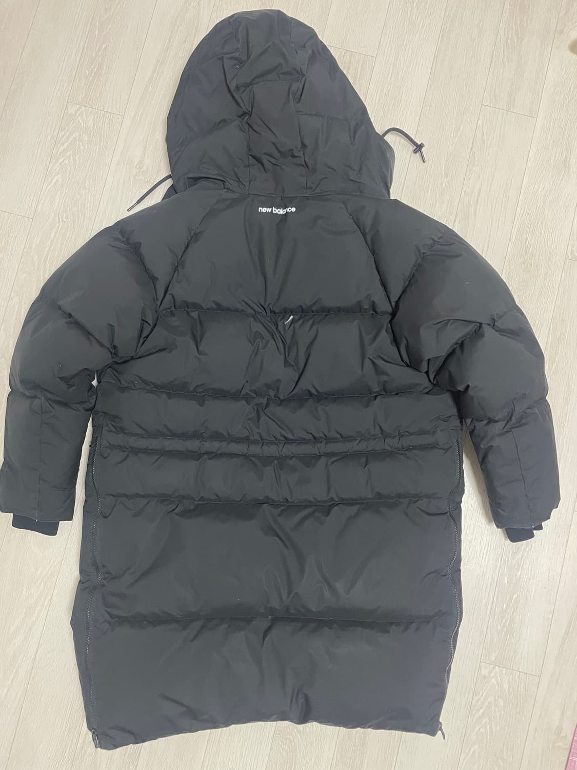 뉴발란스 롱패딩 블랙 85(S) 여자 55사이즈 상품이미지2