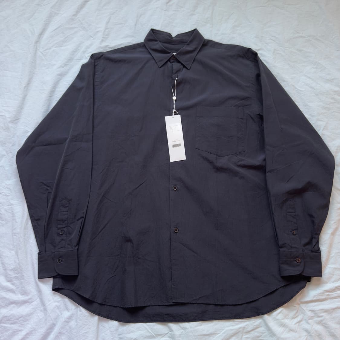 [3] 코모리 25SS 코모리 셔츠 네이비 상품이미지1