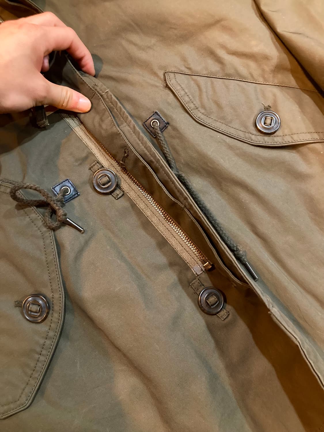 JPN vtg 피시테일파카 상품이미지6