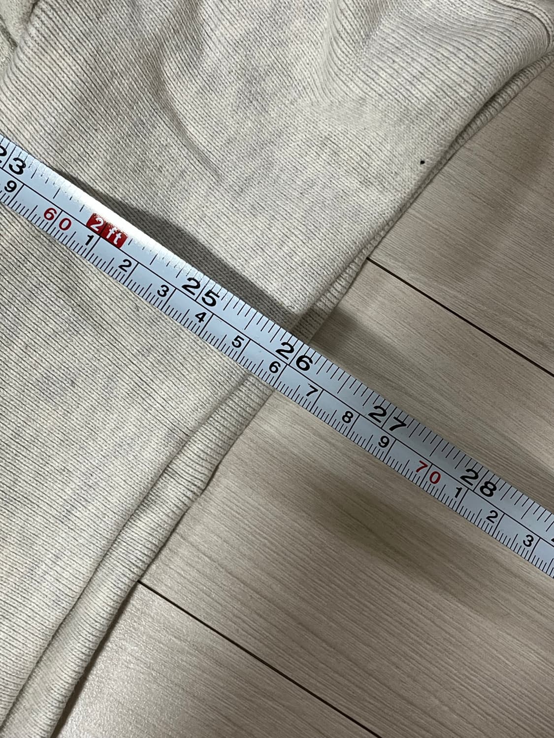 (M) 이지 퍼펙트 후드 샘플 오트밀 상품이미지2