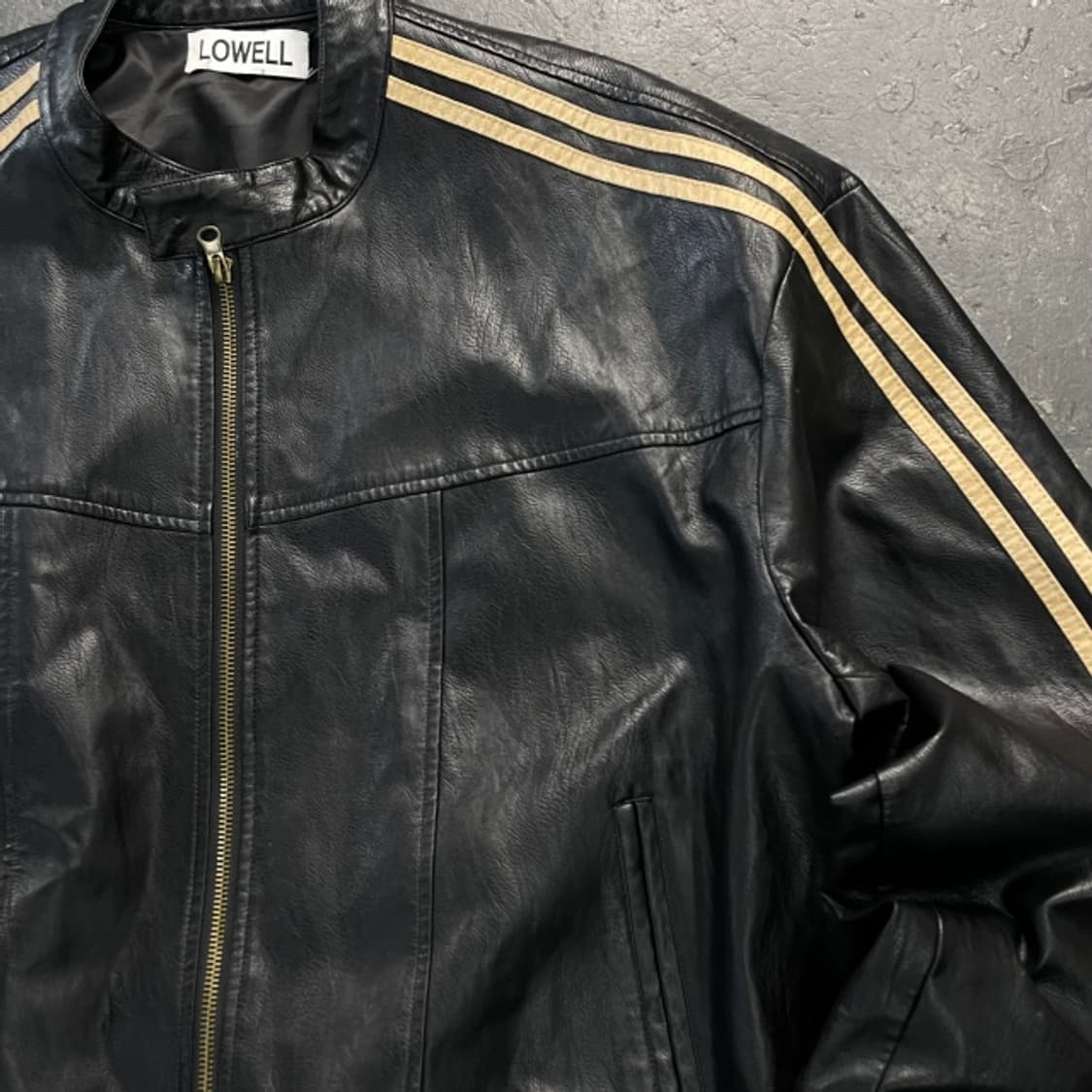 100 빈티지 레이싱 레더자켓 상품이미지2