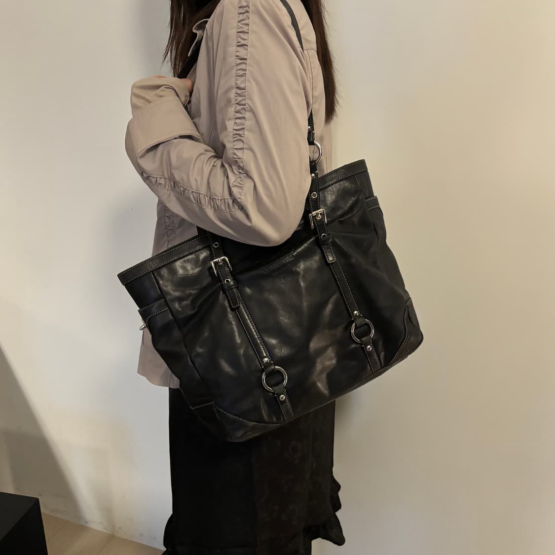 coach cowhide tote bag 상품이미지3