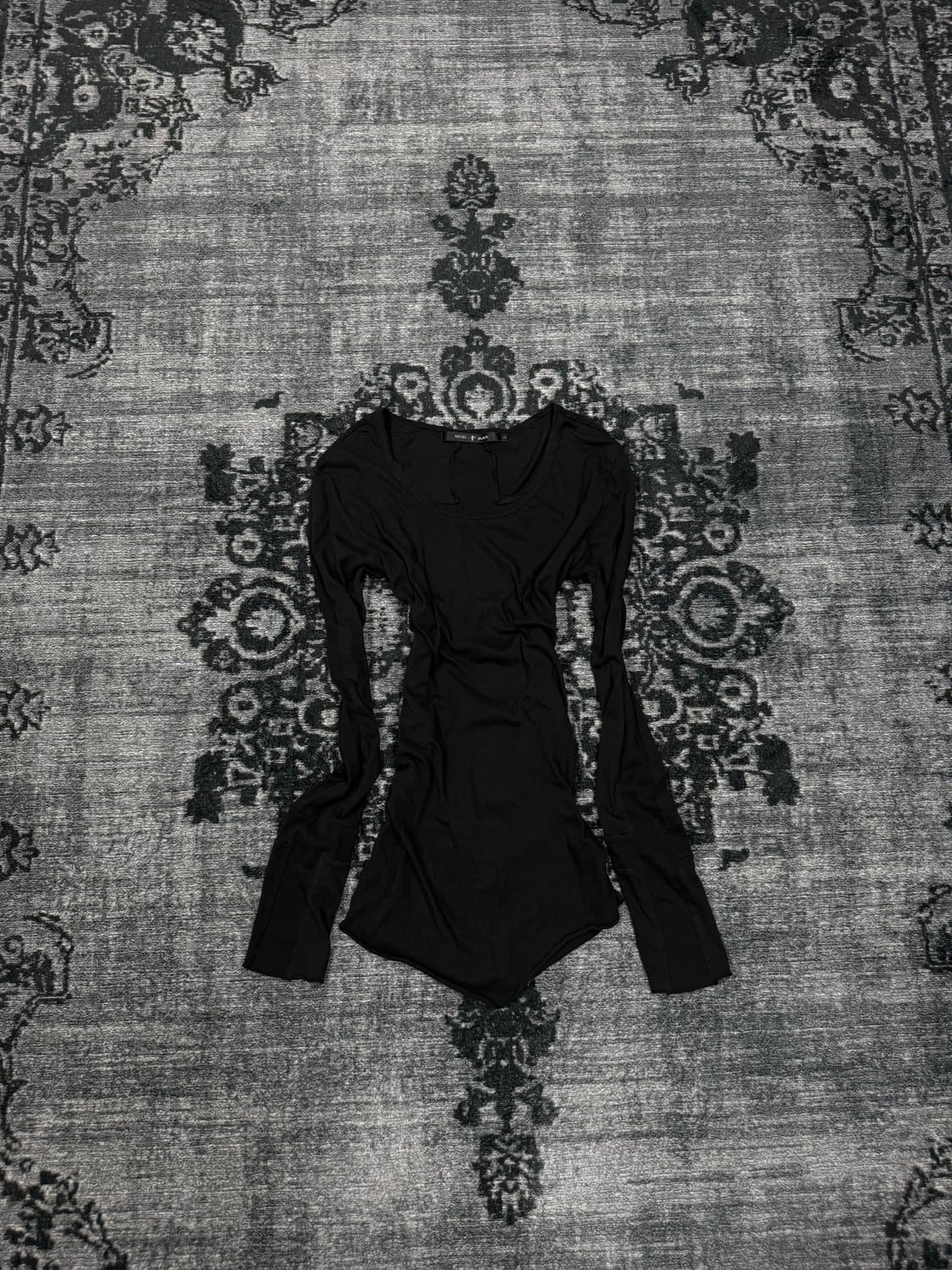 No id 00s archive back cross cut sew 상품이미지2