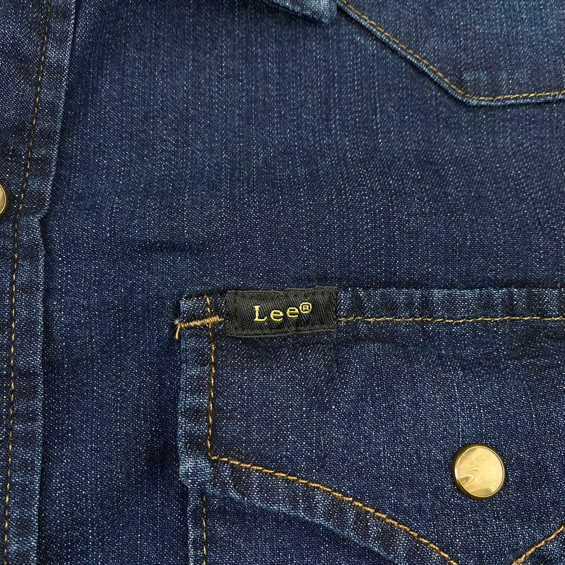 Lee 포켓 데님 웨스턴 셔츠 (105) 상품이미지4
