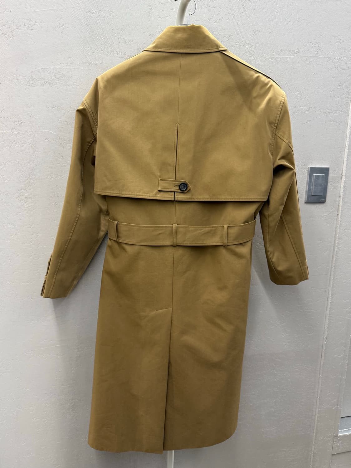 ADERERROR 아더에러 톤 라벨 매치 트렌치 코트 새상품 상품이미지10