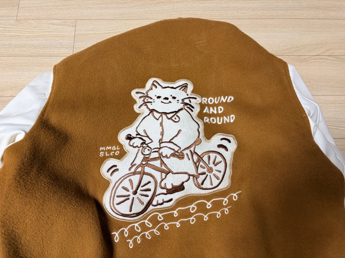 Mmgl 캣 바시티자켓 2사이즈 상품이미지1