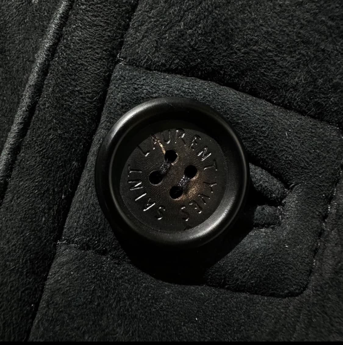 입생로랑 램스킨 램퍼 시어링 무스탕 자켓 블랙 상품이미지4