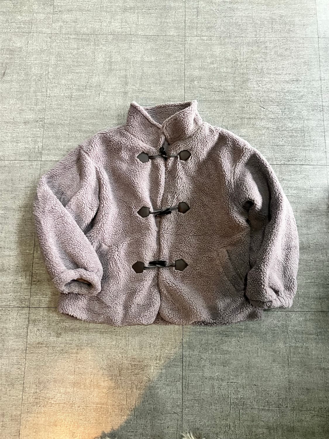 일본빈티지 Colza 하구미모리걸 할메카지 더플뽀글이자켓 상품이미지1