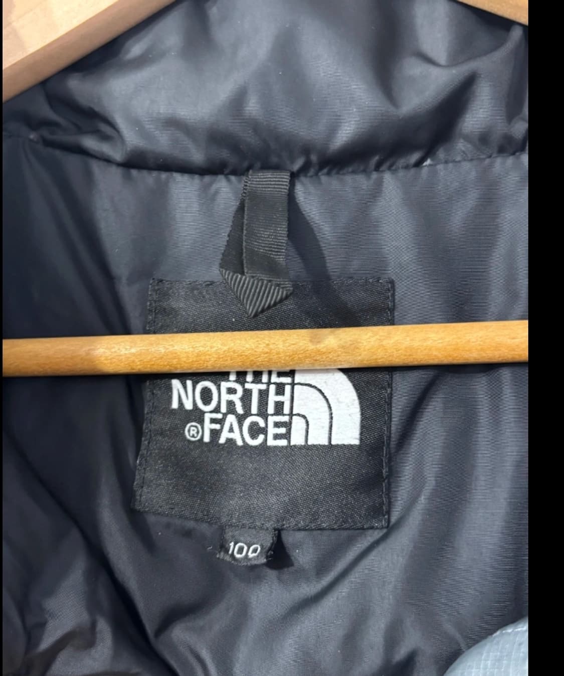 노스페이스 눕시 700 패딩 회색 100 상품이미지4
