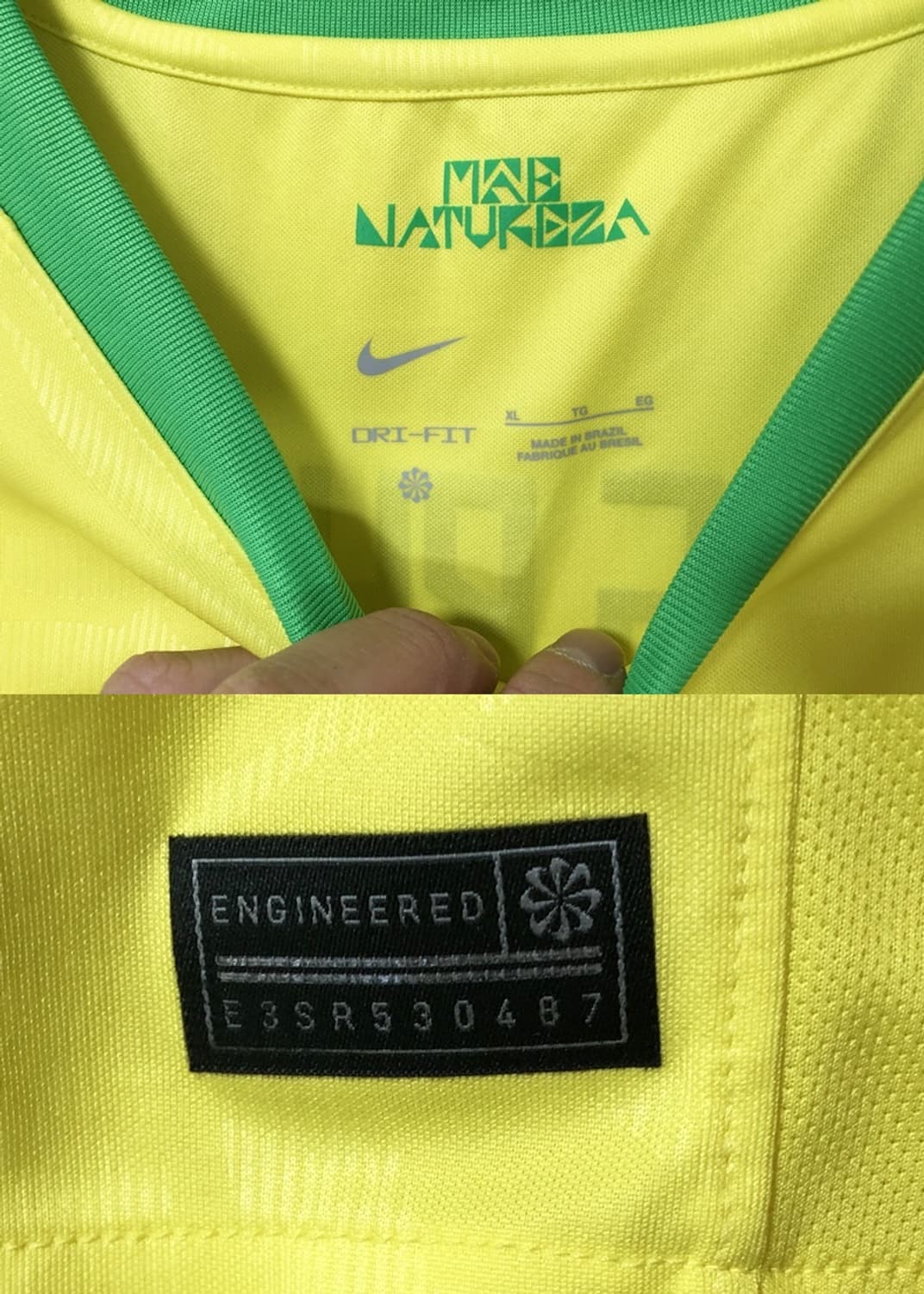 나이키 24-25 브라질축구국대 홈유니폼/져지 XL(해외) 상품이미지4