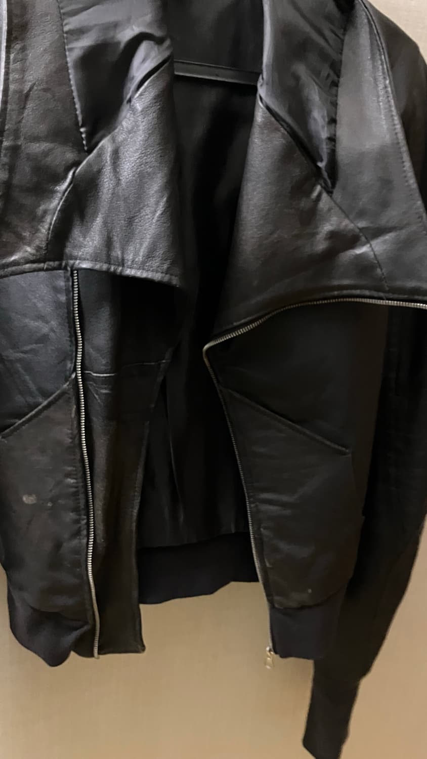 vintage leather jacket 상품이미지3