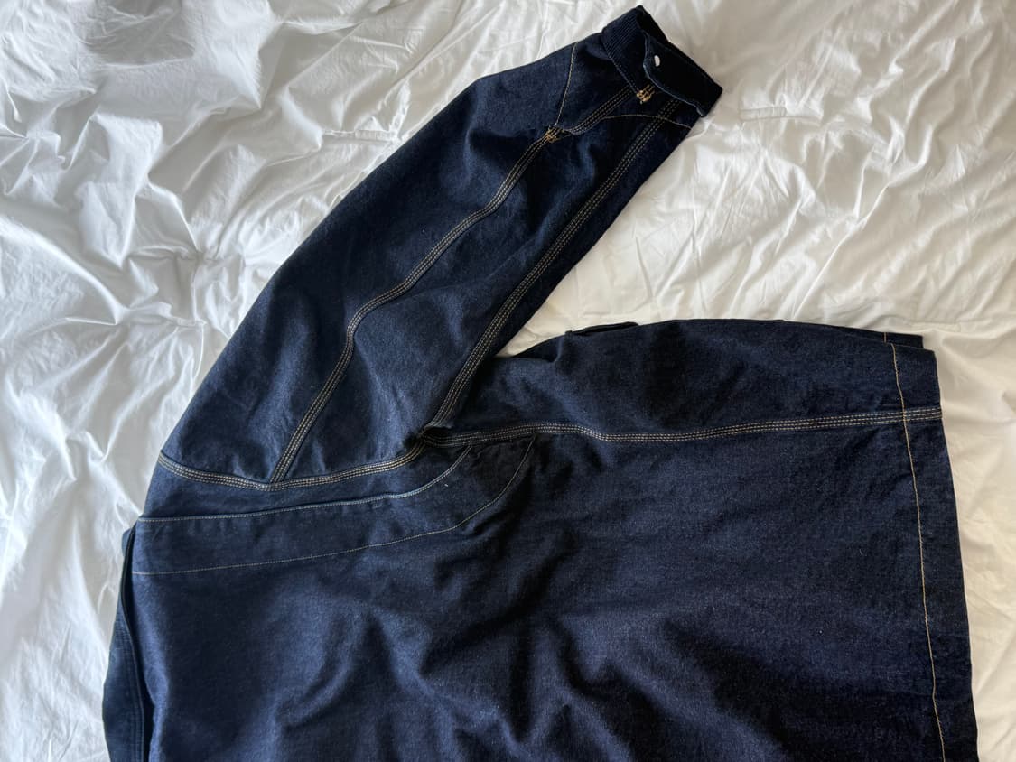 [미착용] 디키즈 데님 초어 자켓 재킷 Indigo Blue 상품이미지2