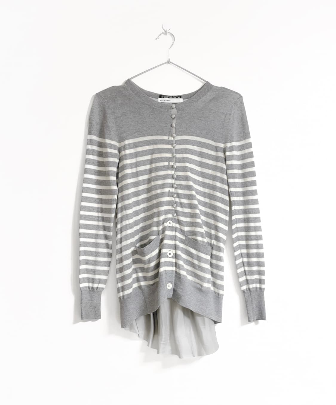 사카이 실크 코튼 가디건 상품이미지1