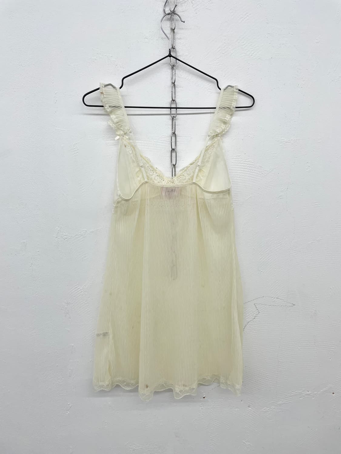 에블린 시어 레이스 슬립 상품이미지6