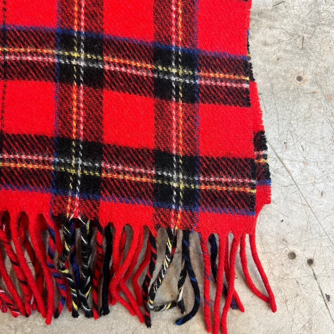 adam et rope x john hanly 체크 머플러 상품이미지3