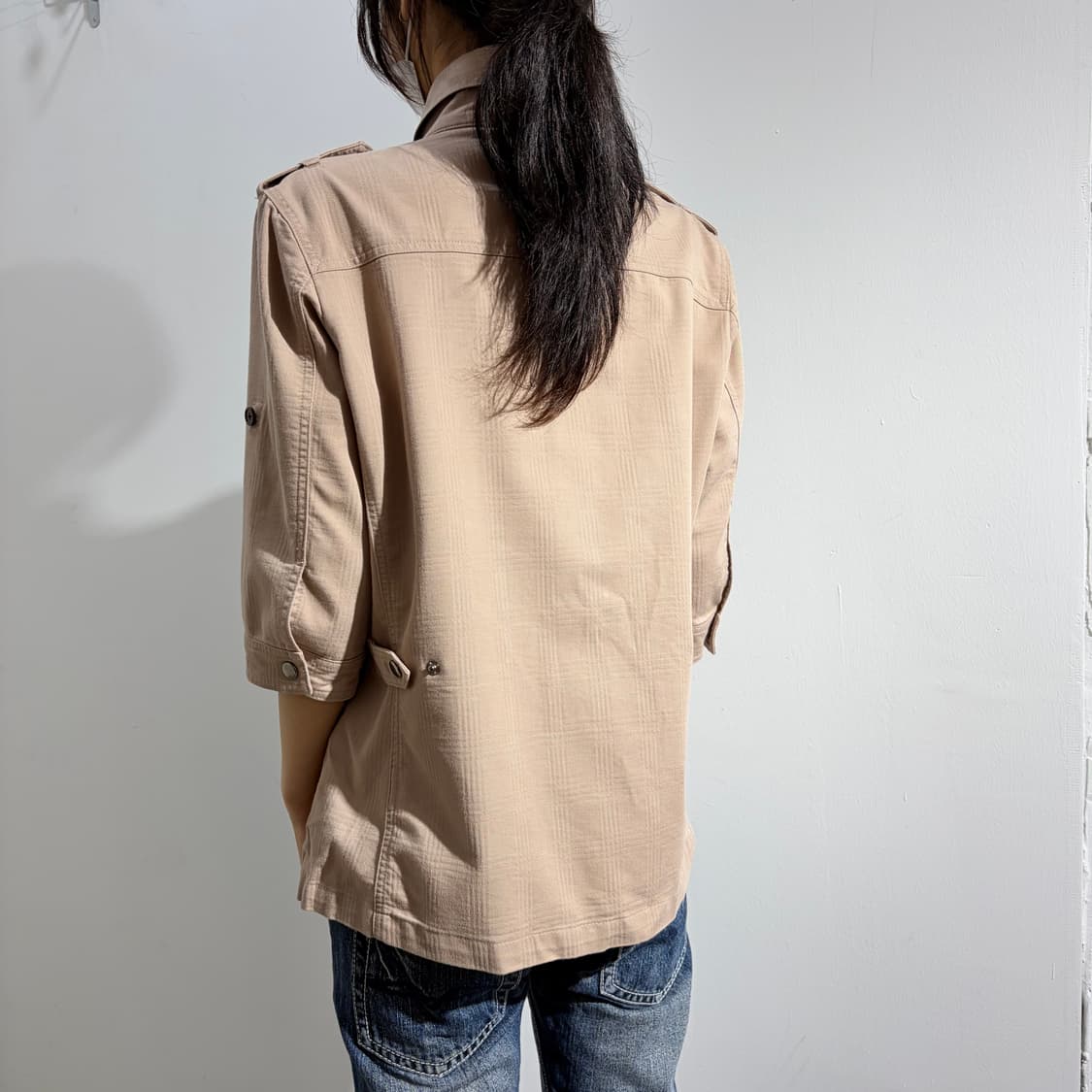 male & co 펑크 반팔 자켓 상품이미지4