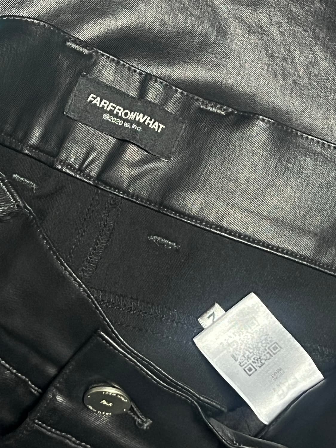 [2] 파아카이브 레이어드 팬츠 블랙 상품이미지3