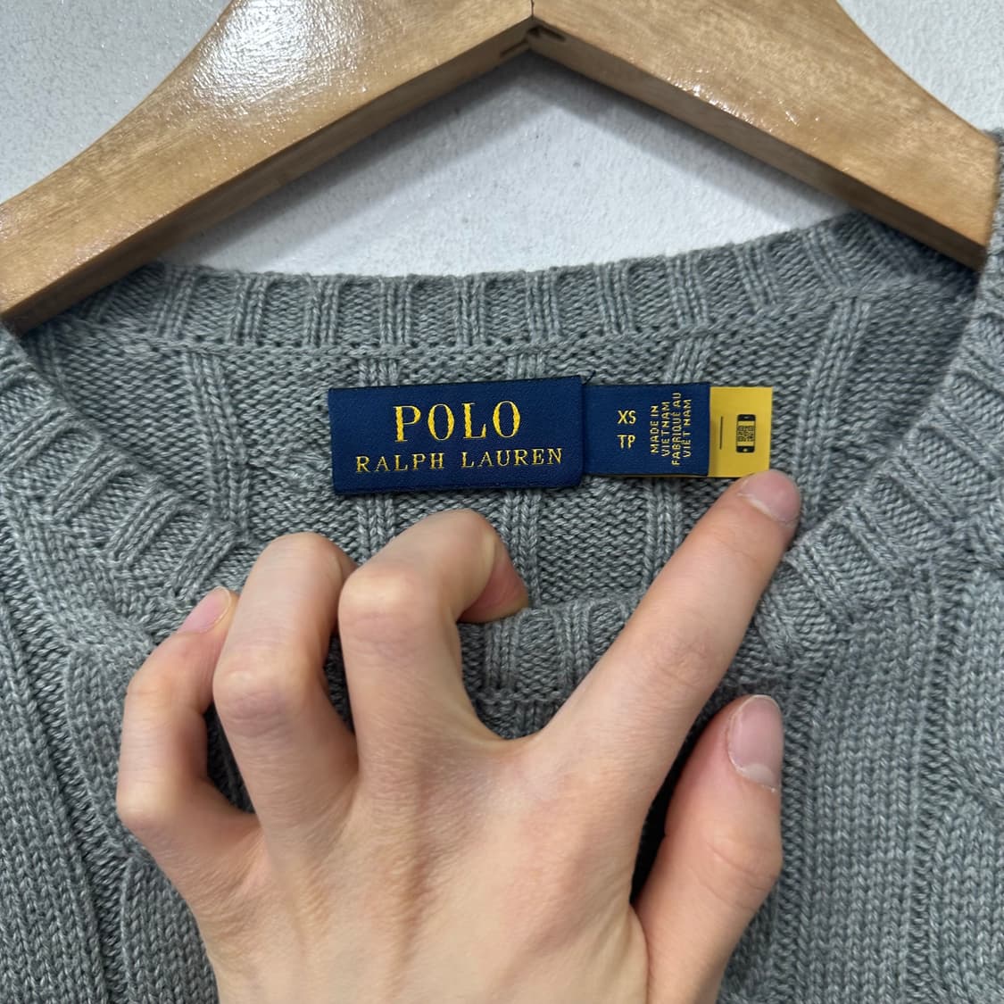 폴로 랄프로렌 꽈배기 니트 상품이미지3