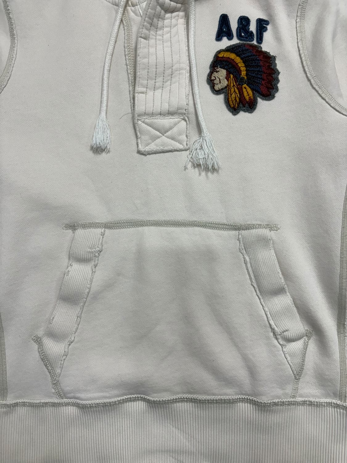 아베크롬비 후드티 아이보리 상품이미지4