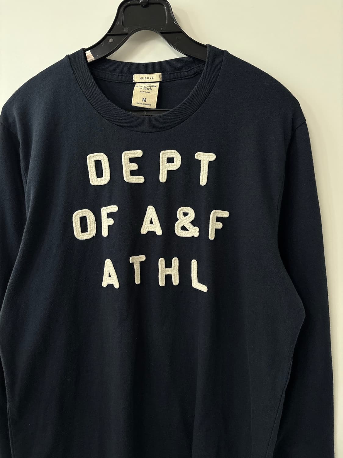 아베크롬비 네이비 롱슬리브 티서츠 상품이미지3