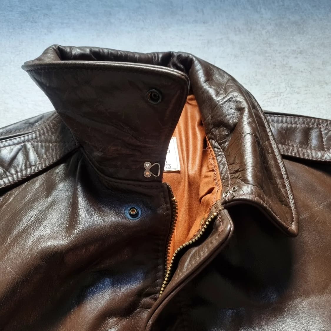 70s 아비렉스 A-2 플라이트 자켓 44sz 상품이미지3