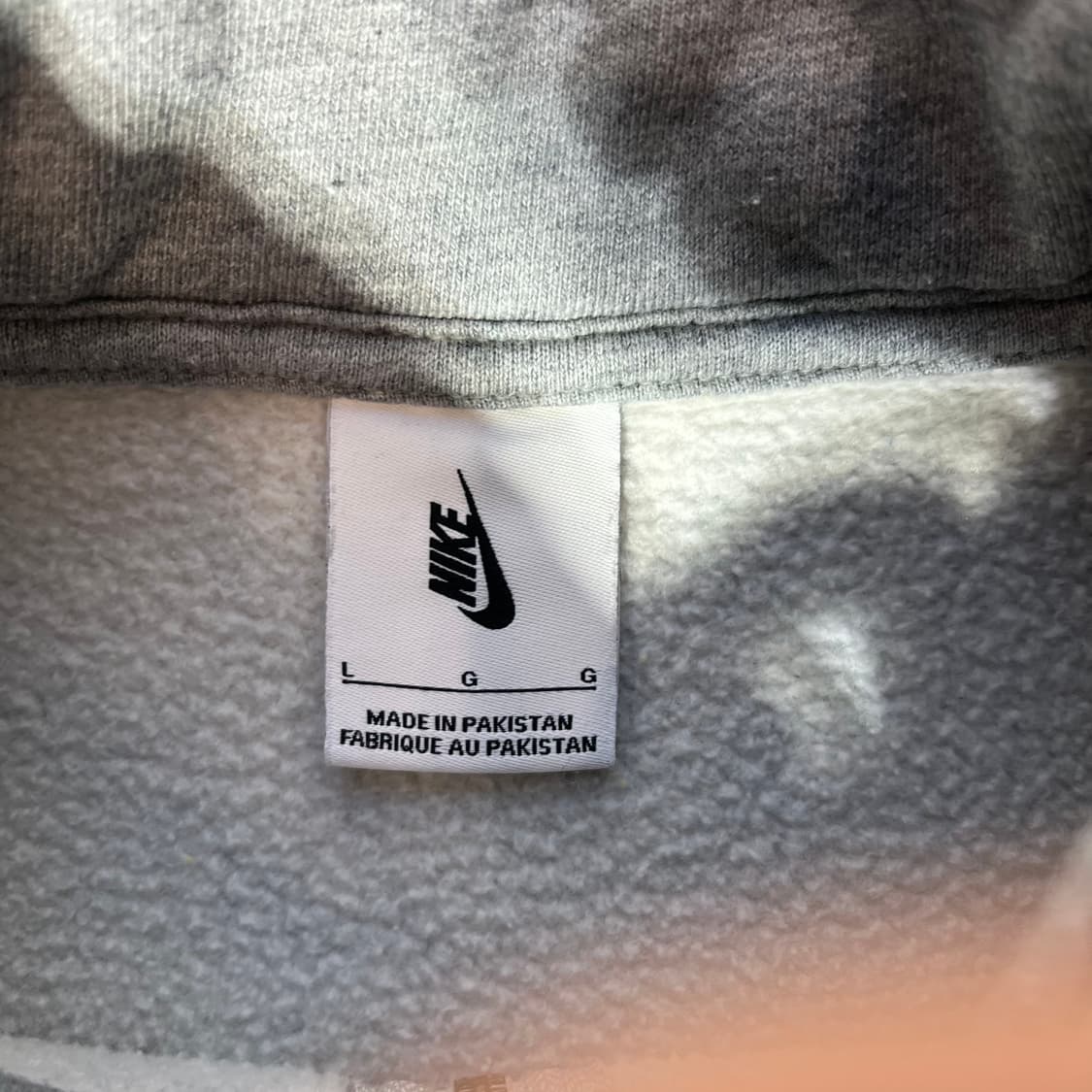 [L]나이키 그레이 nrg 솔로 스우시 반집업 맨투맨 상품이미지4