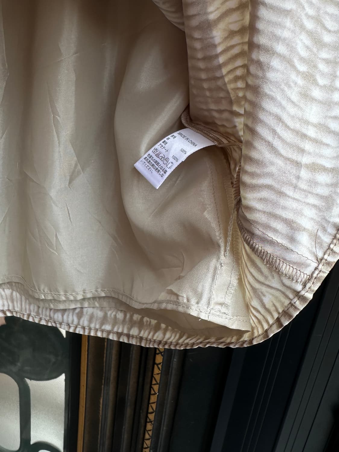 banana republic silk 100% 프린팅 스커트 상품이미지4