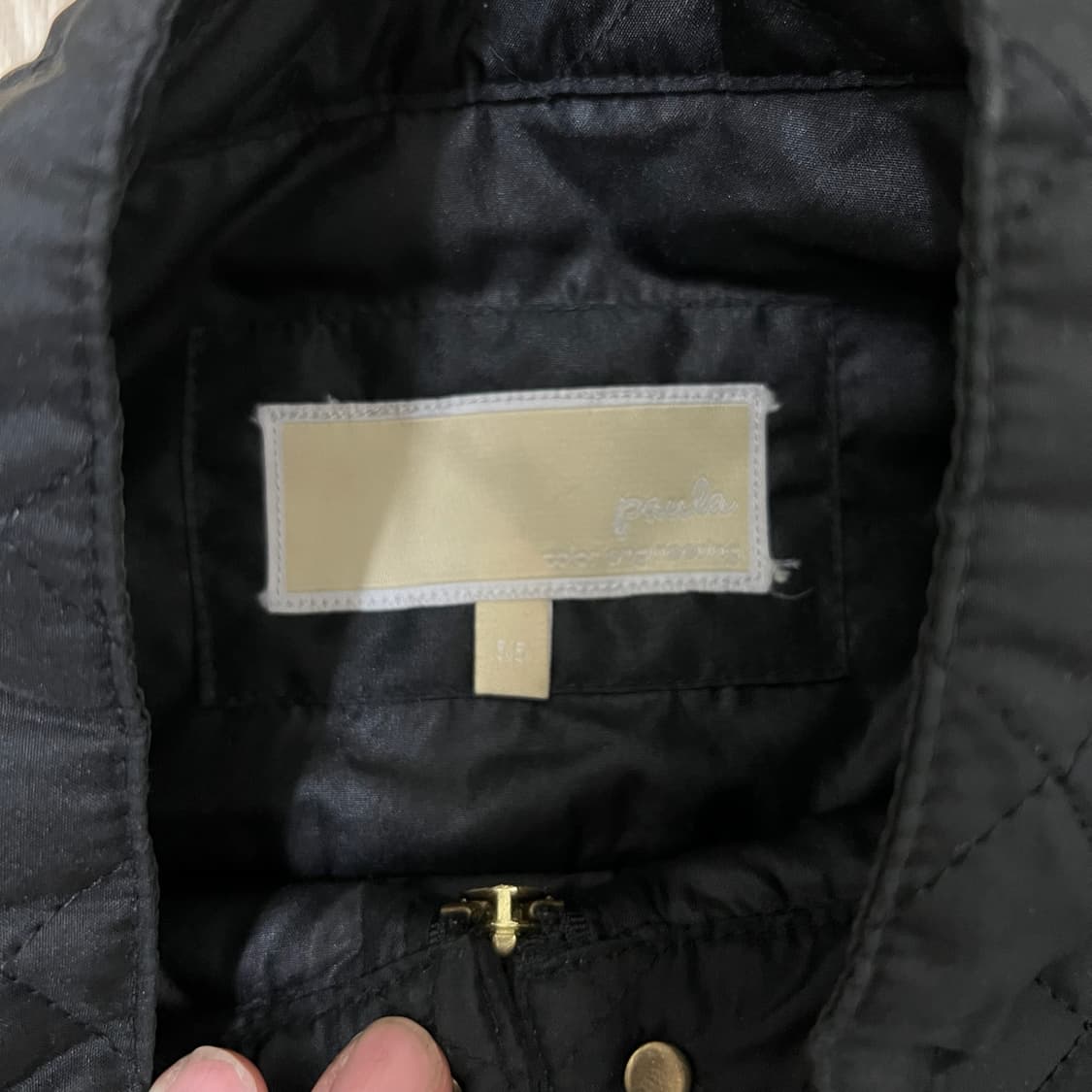 파울라 여성 스탠다드 롱 퀼팅자켓 코트 55  상품이미지4